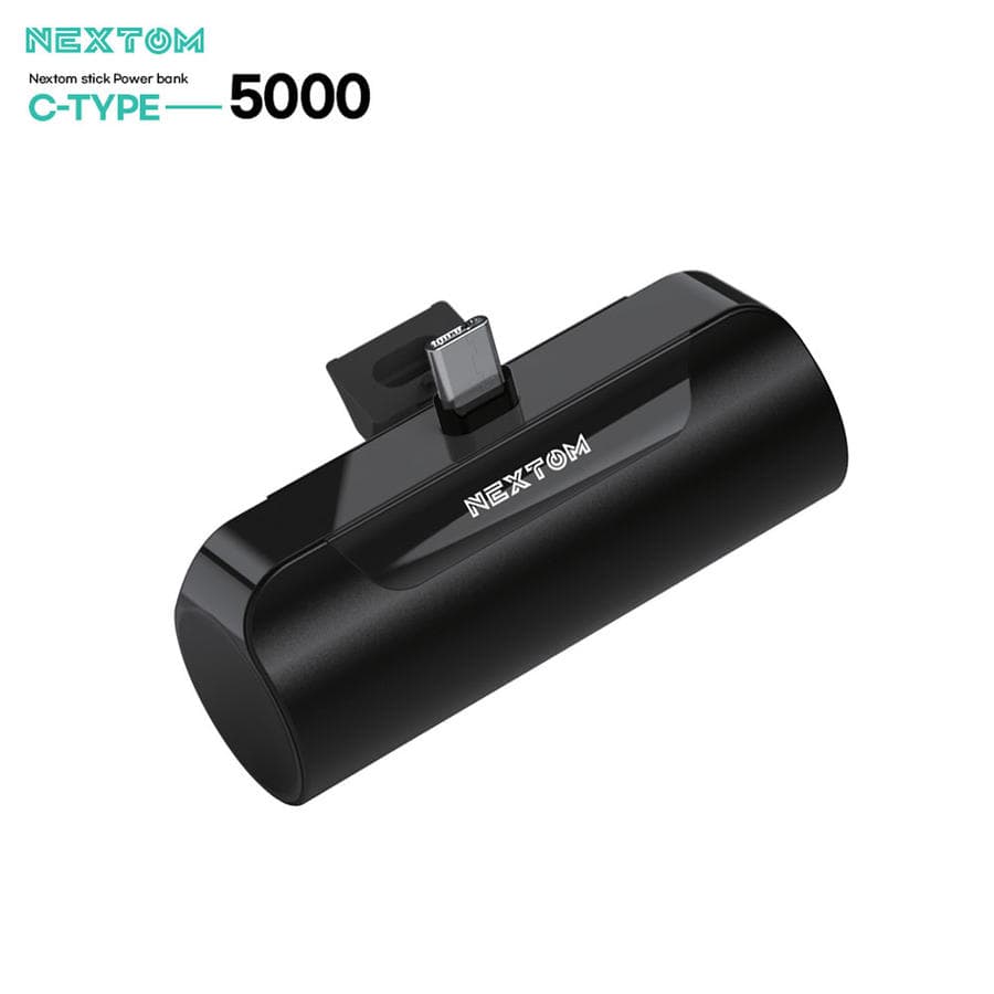 넥스톰 도킹형 미니 C타입 일체형 보조 배터리 5000mAh NXT-ST5000