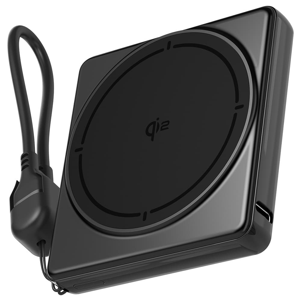 어반어스 QI2 15W 미니 스퀘어 LCD 맥세이프 보조 배터리 UB-DAPD15WM05 5000mAh