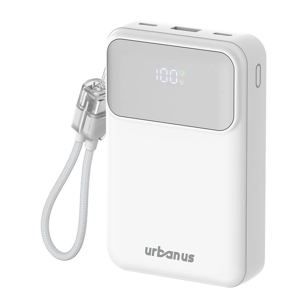 어반어스 PD 22.5W C타입 케이블 일체형 보조 배터리 UB-PA20ST23W 20000mAh