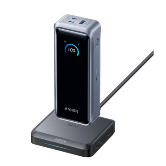 ANKER 300W 프라임 파워뱅크 보조 배터리 A110A 26250mAh+충전 스테이션 150W A1903