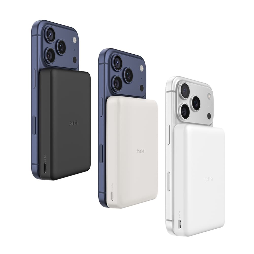벨킨 부스트차지 초슬림 마그네틱 무선 보조 배터리 BPD015 10000mAh