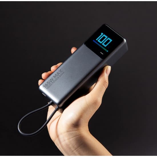 샤오미 165W C타입 케이블일체형 보조 배터리 PB1165MI 10000mAh