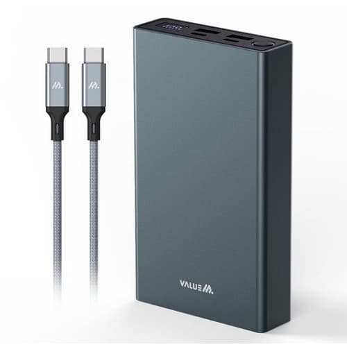 디엠케이코리아 밸류엠 PD 100W 메탈 보조 배터리 VM-PM20CPQ 20000mAh