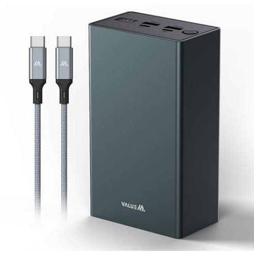 디엠케이코리아 밸류엠 PD 100W 메탈 보조 배터리 VM-PM40CPQ 40000mAh