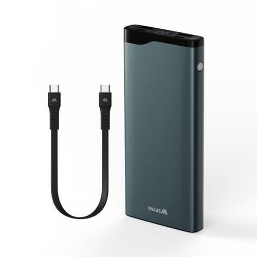 디엠케이코리아 밸류엠 PD 22.5W 메탈 보조 배터리 VM-PM10APQ 10000mAh