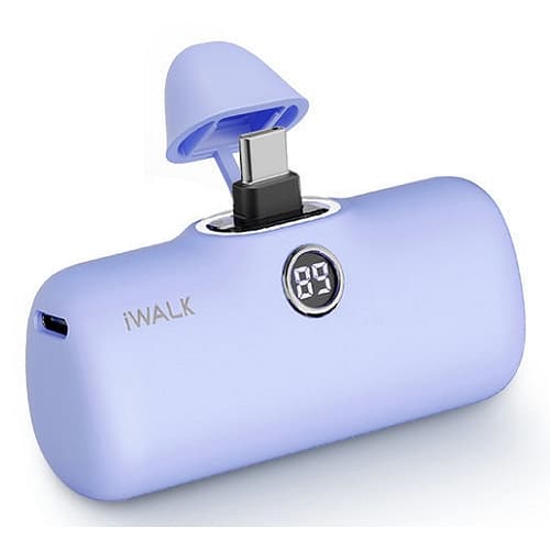 U2O iWALK USB타입C PD 미니 도킹형 보조 배터리 DBL5000PC 4800mAh