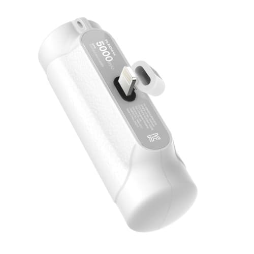 플레오맥스 미니 일체형 라이트닝8핀 도킹형 보조 배터리 PM-MINI5000-8PIN 5000mAh