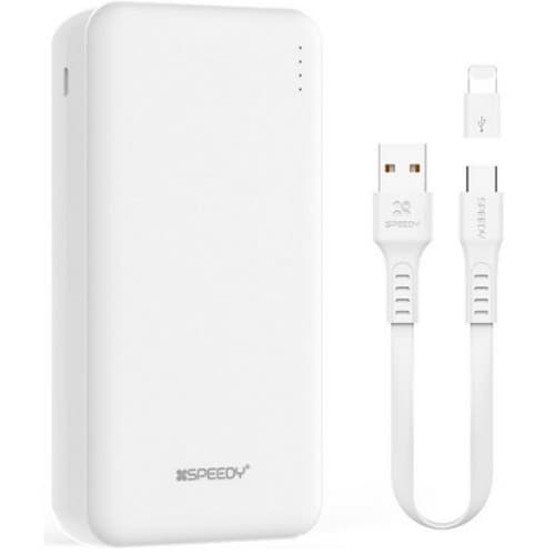 디엠케이코리아 SPEEDY 슬림 듀얼 보조 배터리 SPE-B22PCPPB200A 20000mAh
