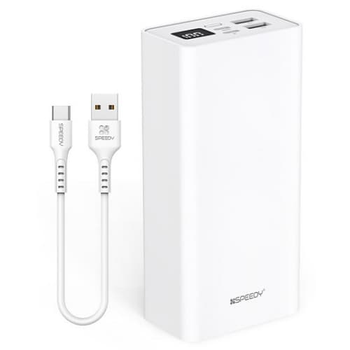 디엠케이코리아 SPEEDY 슬림 핏 보조 배터리 SPE-PA30CPQ 30000mAh