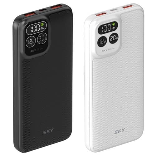 스카이랩 스카이 필 PD 22.5W LCD 디스플레이 보조 배터리 SKY-PD10 10000mAh
