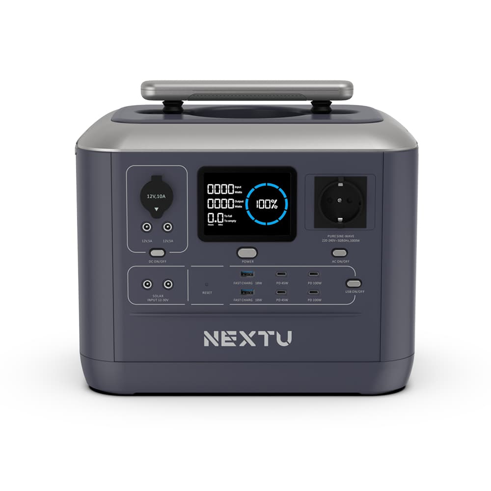 이지넷유비쿼터스 NEXTU 칼리 캠핑용 인산철 파워 뱅크 1000W CP1000