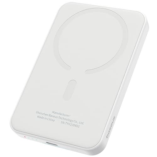 베이스어스 20W 마그네틱 미니 무선 보조 배터리 PPCXM05 5000mAh