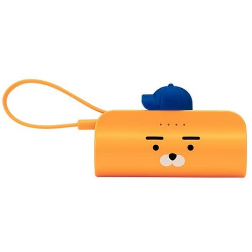 리튬포어스 카카오프렌즈 라이언 도킹형 보조 배터리 5000mAh
