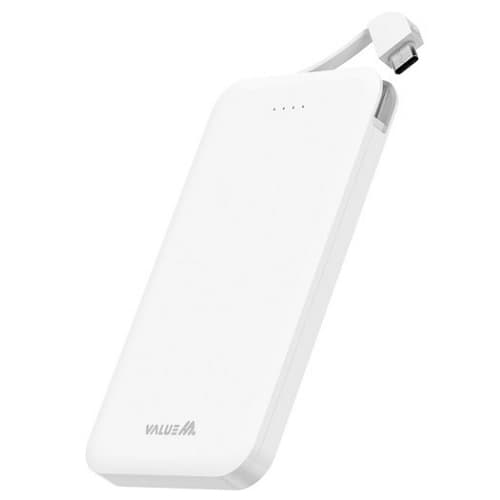 디엠케이코리아 밸류엠 일체형 케이블 보조 배터리 VM-PA05CP2 5000mAh