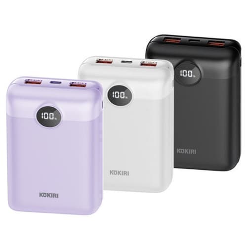 코끼리 22.5W LCD 대용량 보조 배터리 KPB-RM20P1A2 20000mAh