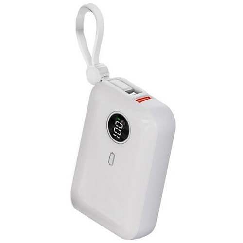 Axxen 잔량표시 일체형 보조 배터리 B410 10000mAh