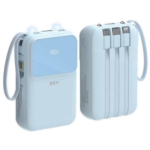 스카이랩 스카이 필 5in1 일체형 보조 배터리 U10PD 10000mAh