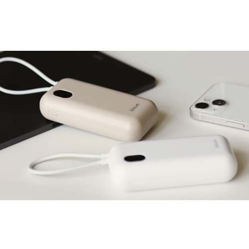 끼움 PD 35W 3in1 소프트링 보조 배터리 10000mAh