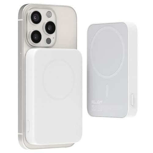 오로라모바일 Re:QM 맥큐 맥세이프 보조 배터리 QMP5 5000mAh