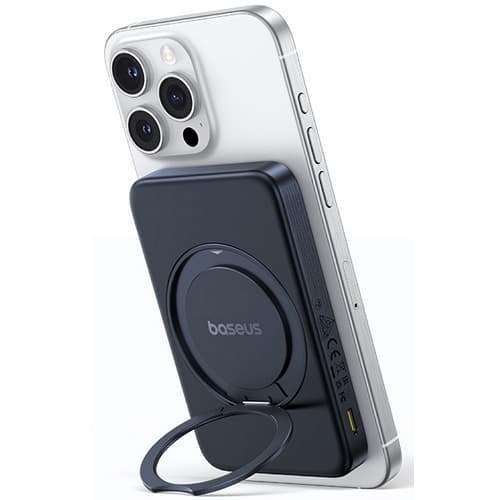베이스어스 PicoGo Qi2 20W 마그네틱 스탠드 보조 배터리 PPPG-0520S 5000mAh