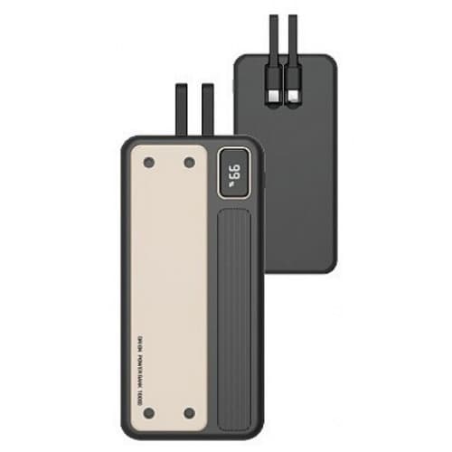 드리온 듀얼 케이블 보조 배터리 DR-LCD-10000 10000mAh