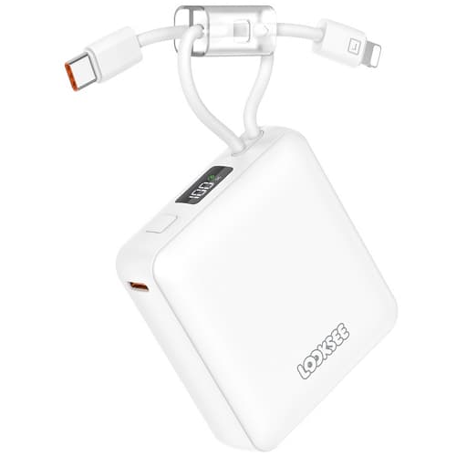 룩씨 케이블 스트랩 보조 배터리 LS-PB10C8PD22 10000mAh