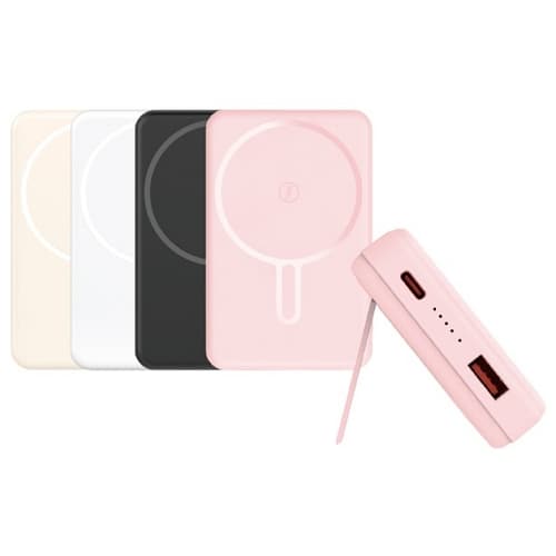 이음전산 스마텍 PD 20W 마그네틱 거치대 보조 배터리 STPB-MP10S 10000mAh