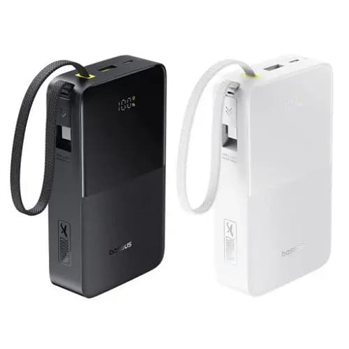 베이스어스 Bipow2 Pro 케이블 일체형 보조 배터리 PPBD2P-1022 10000mAh
