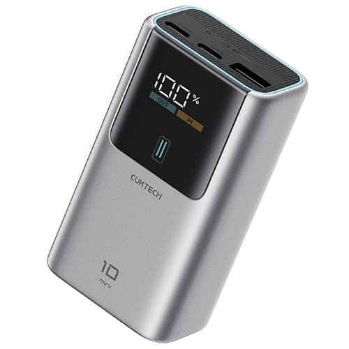 CUKTECH PD PPS 55W 10 파워뱅크 미니 보조 배터리 PB1055 10000mAh