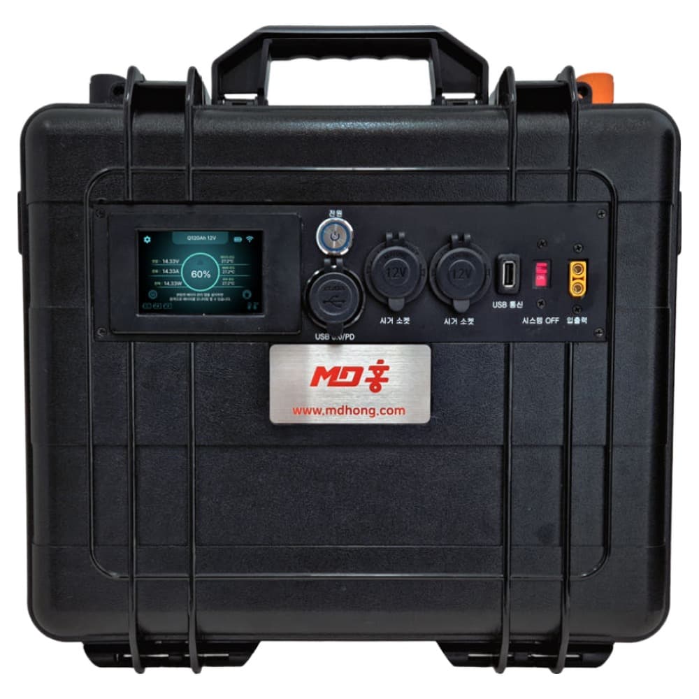 퀀텀캣 MD홍 인산철 파워 뱅크 12V 105Ah