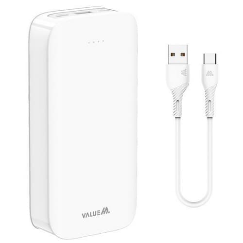 디엠케이코리아 밸류엠 라이트 핏 보조 배터리 VM-PA203P10W 20000mAh